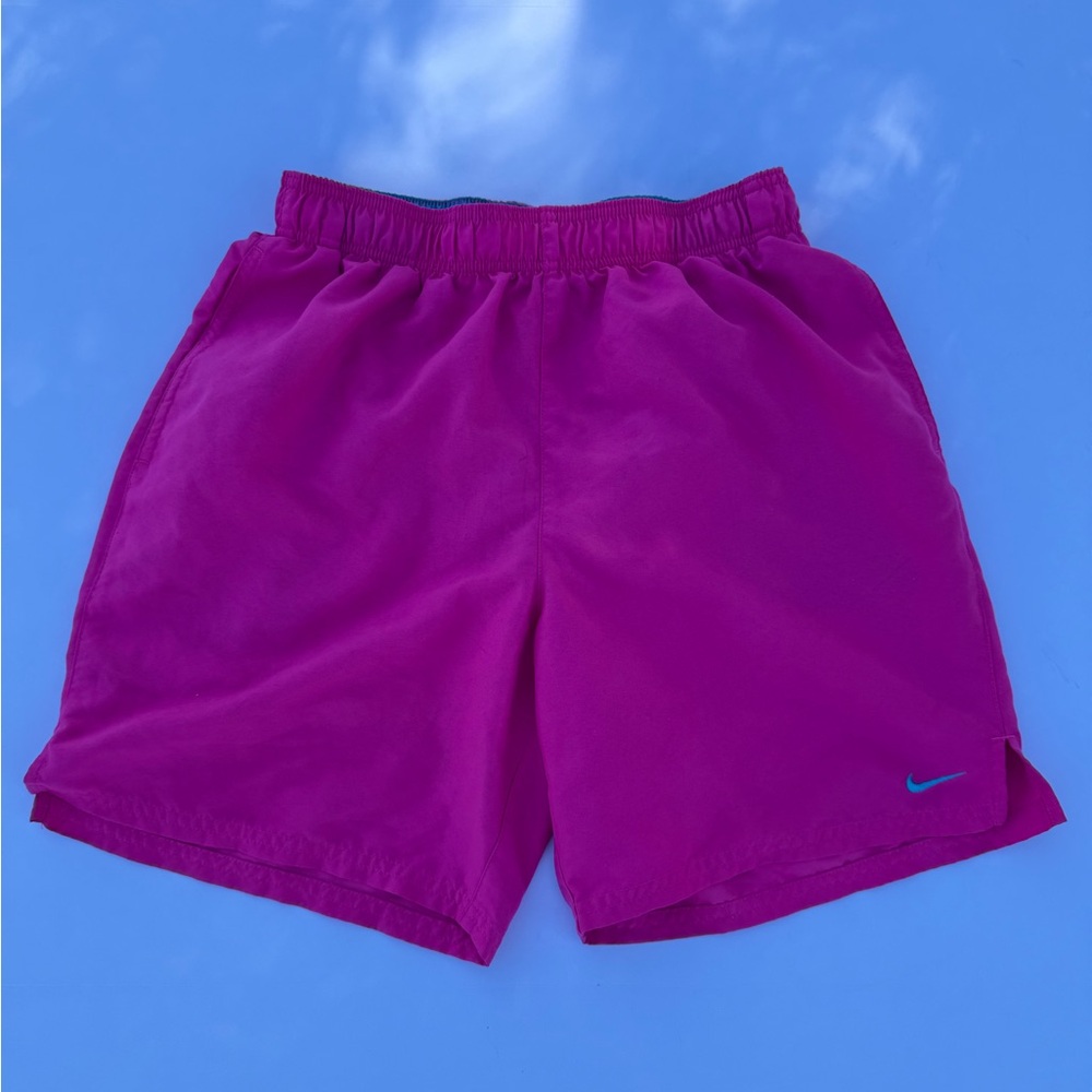 Nike Fuchsia Sports Shorts